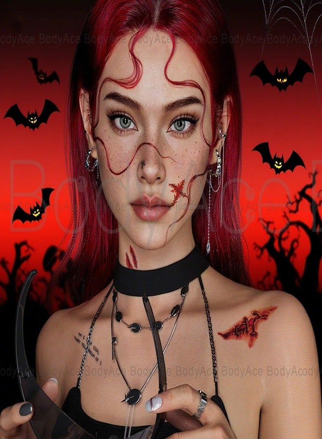 BodyAce 20G Nose Rings Nostril Studs Halloween Nose Stud Stainless Steel Nostril Ring L Shaped Nose Piercings Halloween Jewelry for women men [L-Shaped;Black] - Image 3